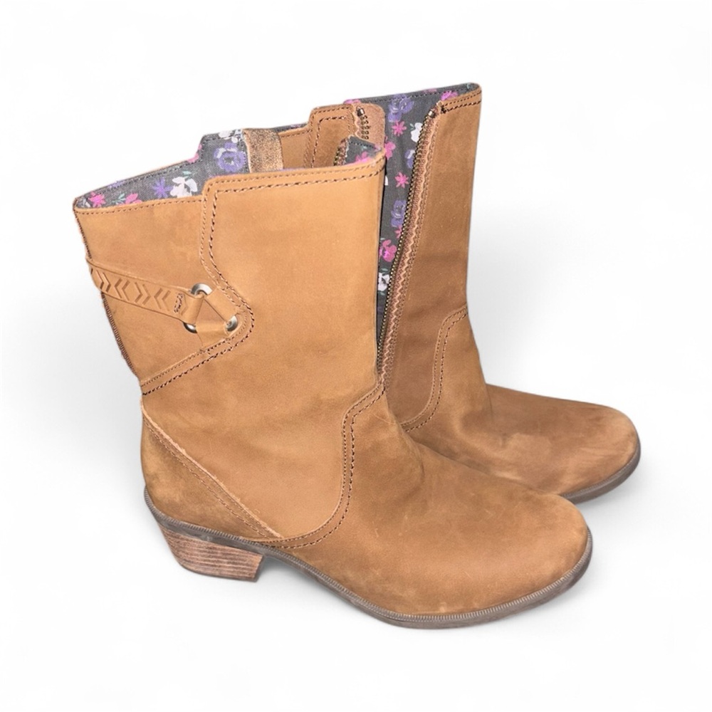 Teva Brown Heeled Boots